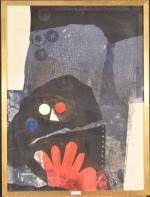 CLAVE (Antoni) "L'homme à l'oeil rouge", 1974, N°59/75, 75x56 ,...