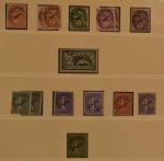 FRANCE : timbres préoblitérés, lot sur feuilles d'album en neuf...