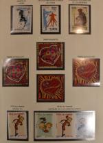 FRANCE : collection de timbres neufs de 2004 à 2007...