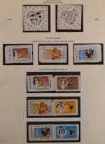 FRANCE : collection de timbres neufs de 2008 à 2010...