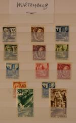 Allemagne, OCCUPATION 1945/ 1949 : collection de timbres neufs sans...