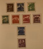 ALLEMAGNE REICH : collection de timbres neufs généralement sans trace...