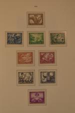 ALLEMAGNE REICH : collection de timbres neufs généralement sans trace...