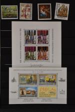 ALLEMAGNE : classeur de timbres neufs et quelques oblitérés de...