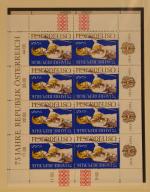 AUTRICHE : collection de timbres neufs sans trace de charnière...