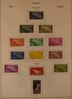 ESPAGNE : collection de timbres oblitérés entre 1945 et 1976,...