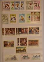 ROUMANIE : collection de timbres oblitérés,  entre 1885 et...