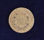 FRANCE : Pièce de 10 francs or Napoléon III, 1857
Expert...
