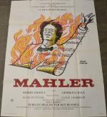 AFFICHE DE CINEMA : "Mahler, Hervé Morvan", 120x160