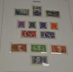 Collection de timbres de France 1880 à 1969 oblitérés et...