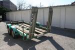 Remorque MOIROUD Eco 350, 2 essieux, 3,5 tonnes, Immatriculation :...