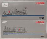 MÂRKLIN : 2 locomotives historiques à vapeur digital HO type...