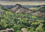 BERJONNEAU (Jehan) (1890-1966) "Les environs de Milly, Saône et Loire",...