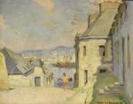 CAHOURS (Henry Maurice) « Retour du port en Bretagne », hsp, sbd,...