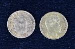 Deux pièces de 20 Frs en or (1867A et 1859BB)