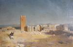 CURZON (Alfred de) "L'Acropole, la tour Franque et les ruines...