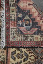 Tapis Ardebil Iran fait main en laine, 290x75 (S521)
