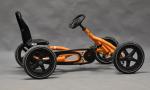 BERG BUDDY : kart à pédales orange, 4 roues gonflables
