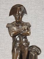 ANONYME XIXe "Napoléon Bonaparte", bronze à patine brune, h =...