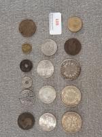 Lot de pièces en argent comprenant 2 pièces de 10...