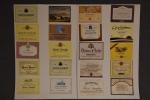 Importante collection d'étiquettes de vins , environ 700 sur les...