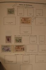 FRANCE : une collection de timbres en album de 1849...