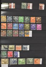 Allemagne : une collection de timbres oblitérés de 1872 à...