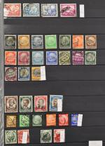 Allemagne : une collection de timbres oblitérés de 1872 à...