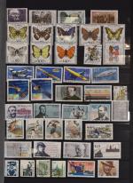 Allemagne République Fédérale : une collection de timbres oblitérés de...