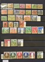 Allemagne - Berlin : une collection de timbres oblitérés de...