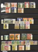 Allemagne - Berlin : une collection de timbres oblitérés de...