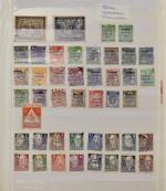 Allemagne DDR : une collection de timbres oblitérés de 1948...