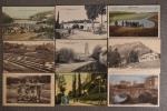Lot d'environ 460 cartes postales anciennes du département de l'Ain...