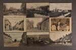 Lot d'environ 596 cartes postales anciennes du département de l'Aisne...