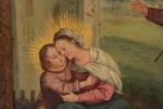 Ecole FLAMANDE du début du XVIIème siècle
Vierge à l'Enfant avec...