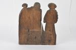 Ecole du XVIIe siècle
Sainte Femme et un homme
Bas-relief en deux...