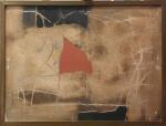 Jacques DUTHOO (1910-1960)
Composition abstraite
Huile sur toile non signée  (griffures)....