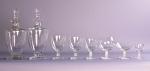Lalique modèle Argos
Service de verres à fût carré comprenant :
14...