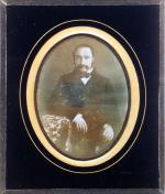 Daguerréotype 1/4 de plaque
Portrait de Louis Eugène Petit, avocat, 1850
Format...