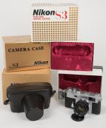 Nikon S3<br />
 Nippon Kogaku - Limited Edition Year 2000<br />
 Estimation 1 800 / 2 200 €