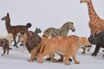 Allemagne, zoo : trente-trois animaux 
en composition dont exotique et...