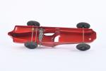 C.I.J, Nervasport de course rouge
mécanique, roues caoutchouc, (légères usures d'usage)....