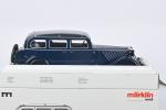 Märklin contemporain, limousine six glaces
mécanique, bleue, toit noir. Neuve, en...