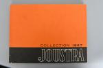 Joustra, catalogue 1967 
(usures au dos).