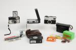 Appareils compacts divers
dont Kodak Instamatic 33 ; Kodak Ektra 12...