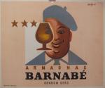 Armagnac Barnabé 
Condon Gers 
Carton de vitrine de Savignac, Imp....