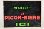 Picon Bière
Carton de vitrine Imp. H. Deschamps, 36 x 50...