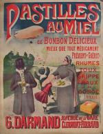 Lovis, "Pastilles au miel, ce bonbon délicieux... G. Darmand", 
Affiche...