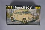 Heller, Renault 4CV, voiture à monter en boîte (complet?, légères...