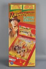 Monneret, Indiana Jones, flipper de table électrique en boîte, bel...